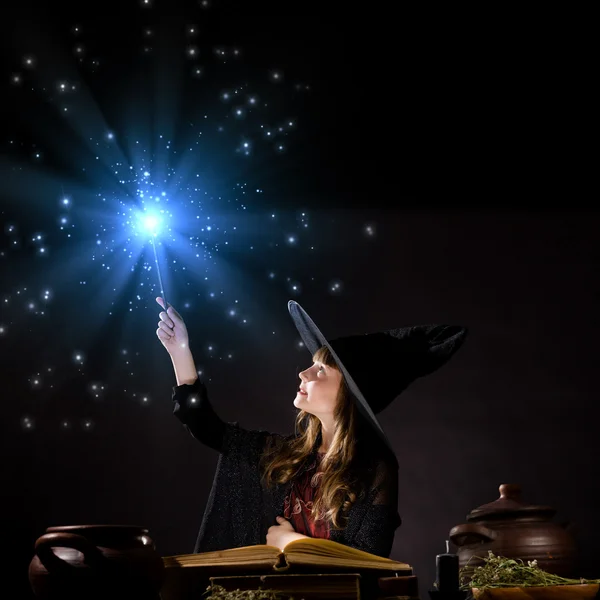 Halloween witch — Stock Photo, Image