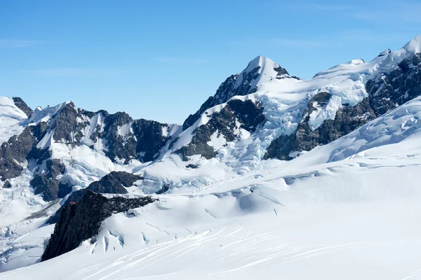 多雪的山 — 图库照片