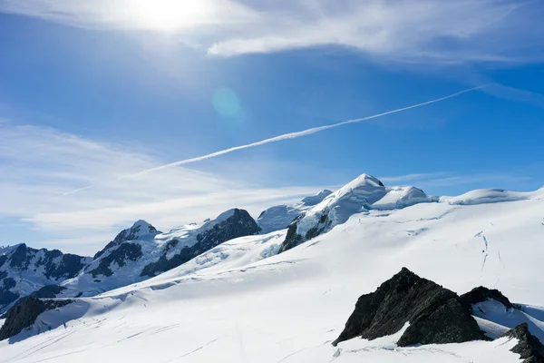 雪の山 — ストック写真