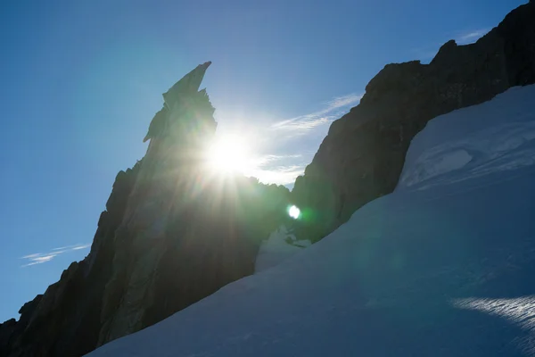 Picco di montagna — Foto Stock