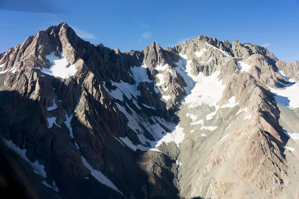 多雪的山 — 图库照片