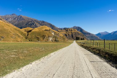 Yeni Zelanda Alpler ve yol