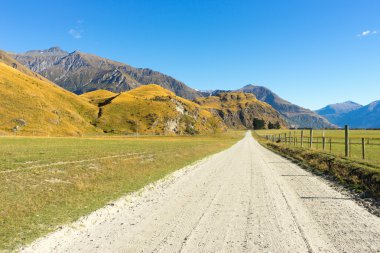 Yeni Zelanda Alpler ve yol
