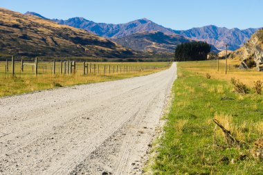 Yeni Zelanda Alpler ve yol