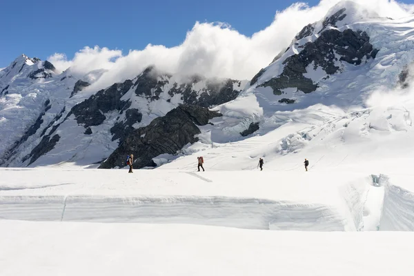 stock image People in mountains