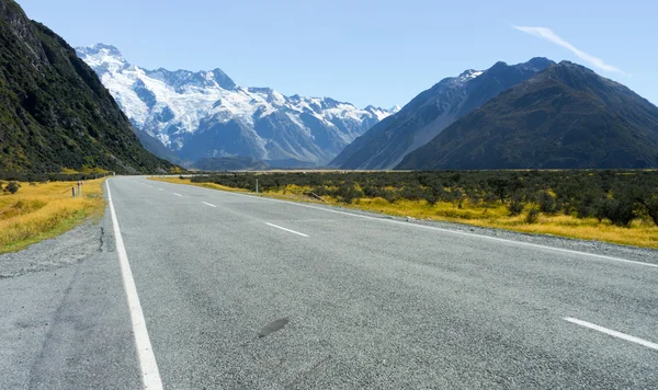 Пейзаж Новой Зеландии — стоковое фото