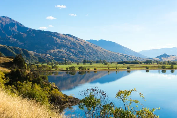 Alpii și lacurile din Noua Zeelandă — Fotografie, imagine de stoc