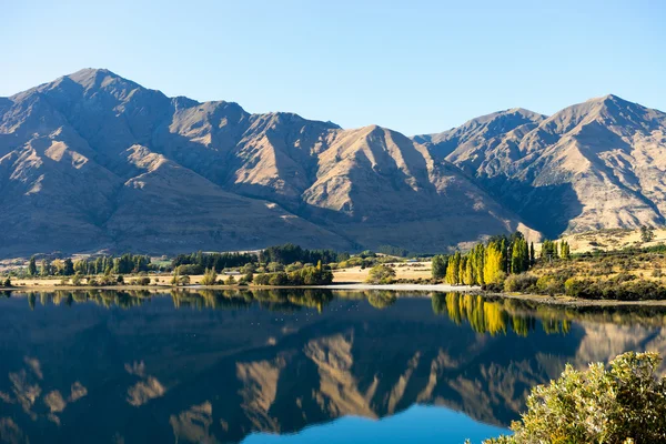 Нова Зеландія Альпи та озера — стокове фото
