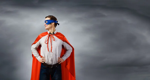 Confident superhero — Stock Photo, Image