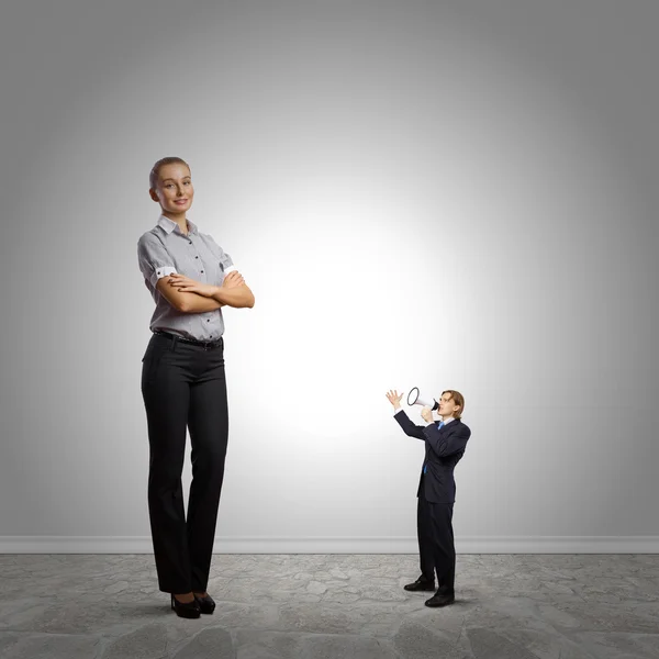 Concepto de subordinación — Foto de Stock