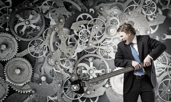 Mecanismo de trabalho — Fotografia de Stock