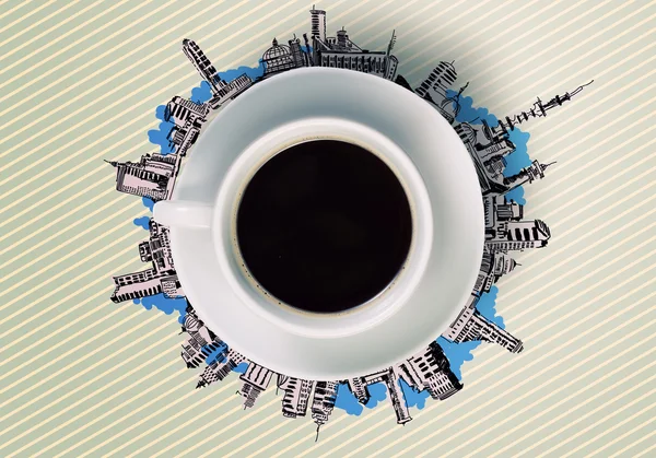 Время кофе — стоковое фото