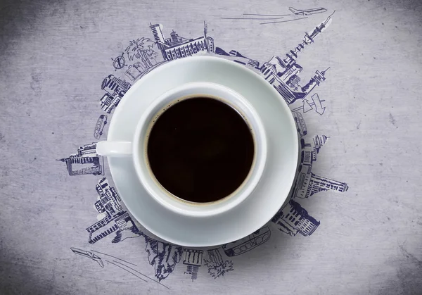 Ora del caffè — Foto Stock