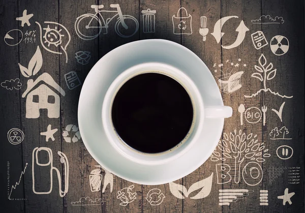 Cup of coffee — Stock Photo, Image