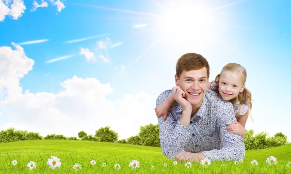 Gelukkig ouderschap — Stockfoto