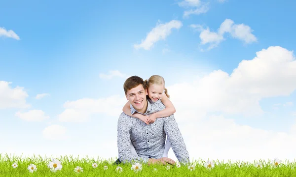 Happy parenting — Stock Photo, Image