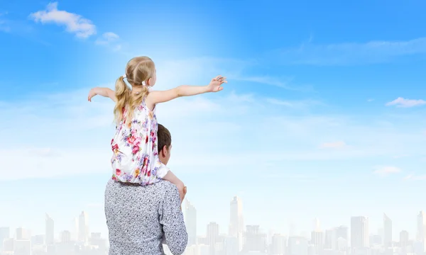 Padre e figlia — Foto Stock