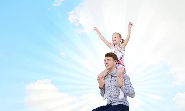 Padre e figlia — Foto Stock