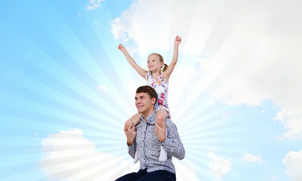 Padre e figlia — Foto Stock