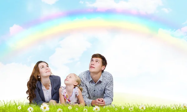 Young family — Stock Photo, Image