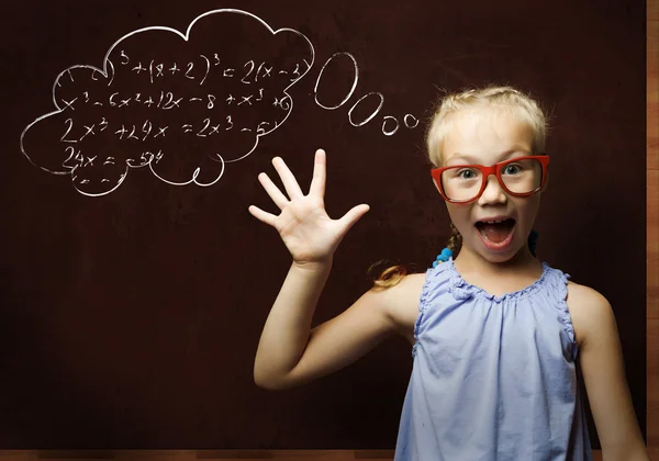 Colegiala inteligente — Foto de Stock