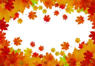 Sonbahar düşen yapraklar arka plan