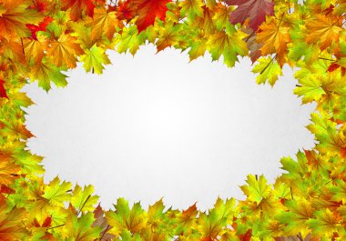 Sonbahar düşen yapraklar arka plan