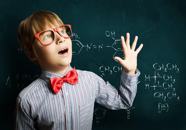 Smart schoolboy — Stock Photo, Image