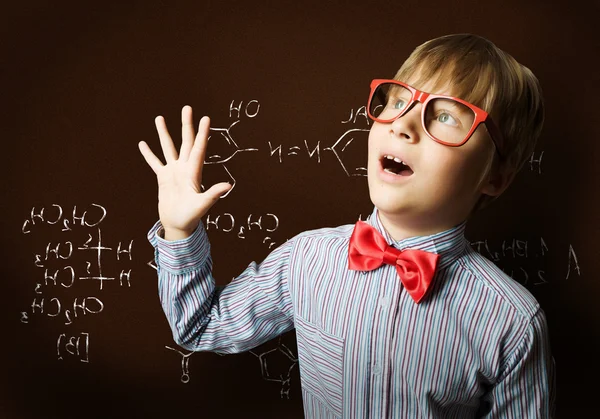 Smart schoolboy — Stock Photo, Image