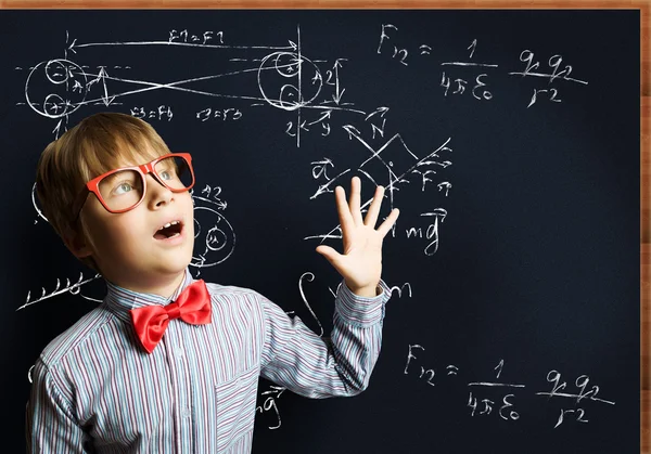 Smart schoolboy — Stock Photo, Image