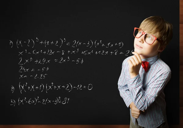 Smart schoolboy — Stock Photo, Image