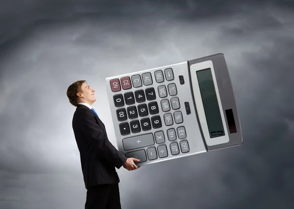 Man accountant — Stockfoto