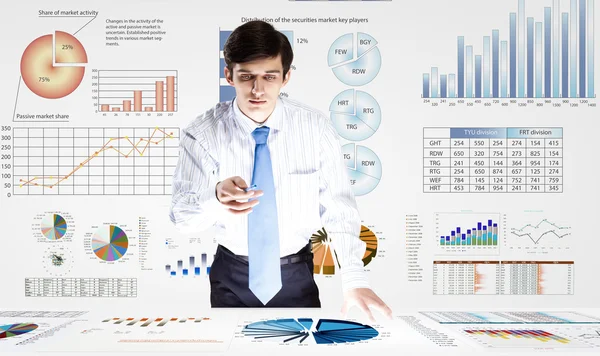 Nástroje Business analytics — Stock fotografie