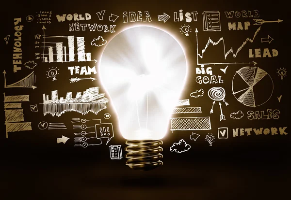 Bright ideas — Stock Photo, Image