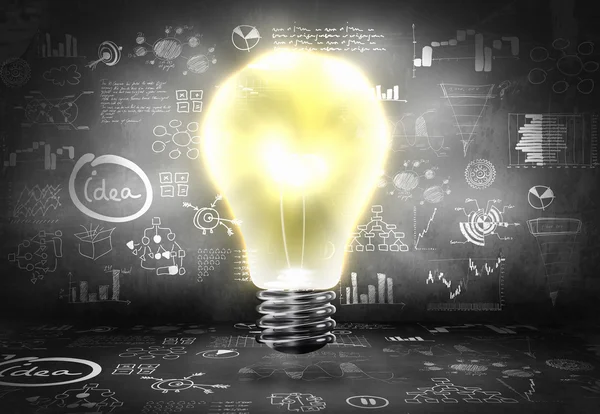 Ideas brillantes — Foto de Stock