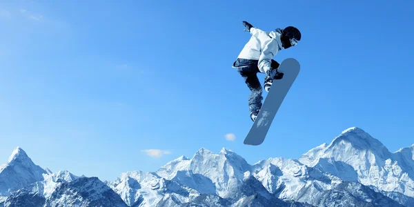 Sport na snowboardzie — Zdjęcie stockowe