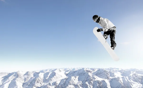 Deportes de snowboard — Foto de Stock