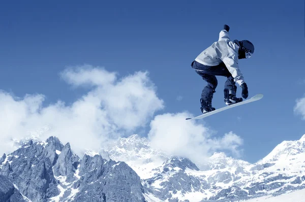 Deportes de snowboard — Foto de Stock