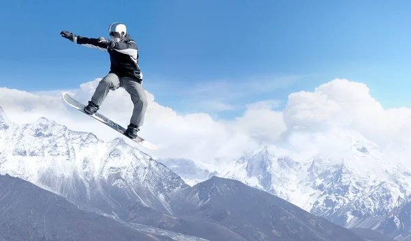 Deportes de snowboard — Foto de Stock