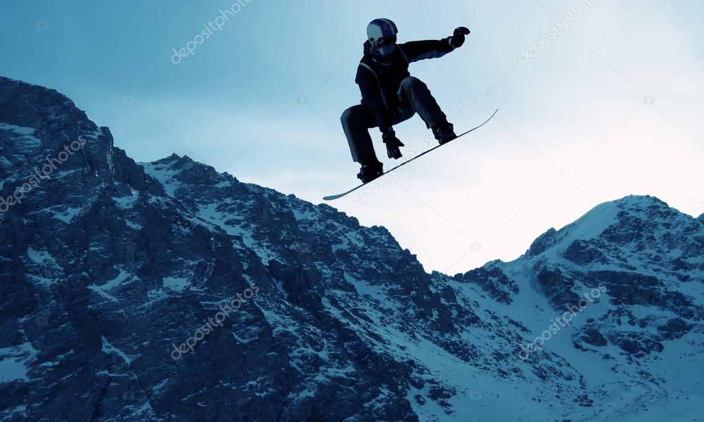 Snowboarding sport