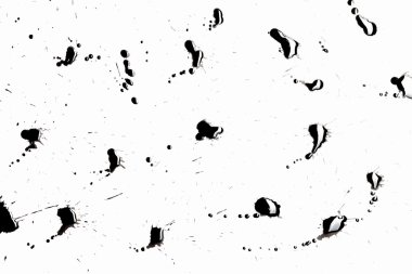 Soyut siyah sıçraması