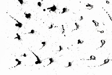 Soyut siyah sıçraması