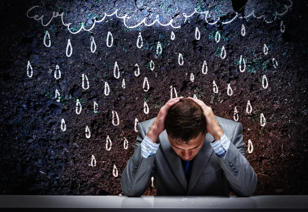 Crisis in business — Stock Photo, Image