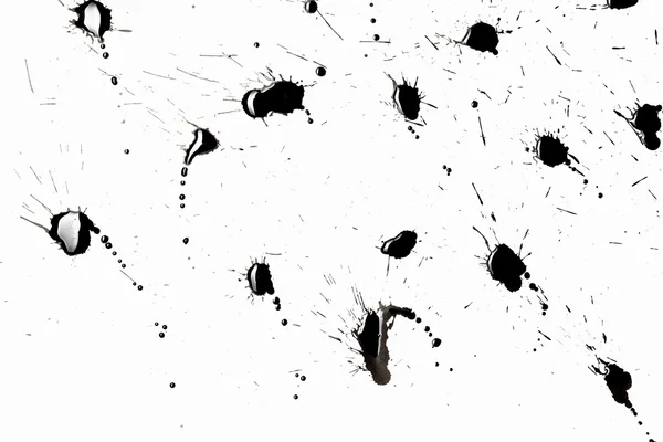 Абстрактна чорно бризки — стокове фото