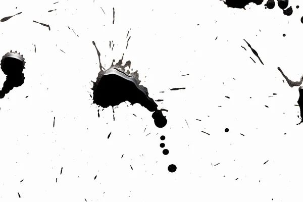 Soyut siyah sıçraması — Stok fotoğraf