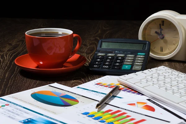 Arbeitsplatz im Büro — Stockfoto