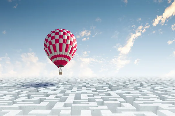 空に気球 — ストック写真