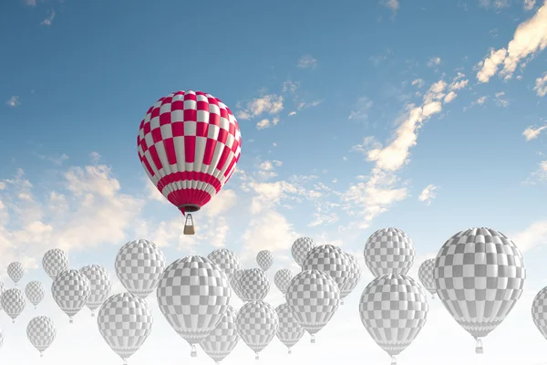 Αερόστατα στον ουρανό — Φωτογραφία Αρχείου