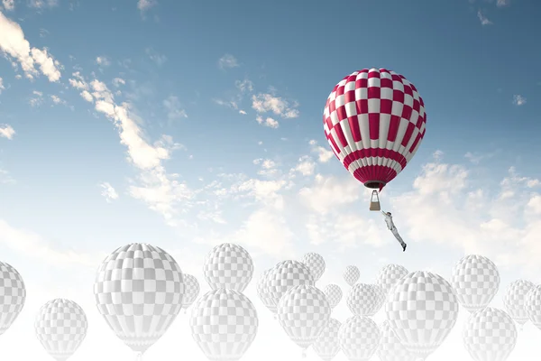 空に気球 — ストック写真