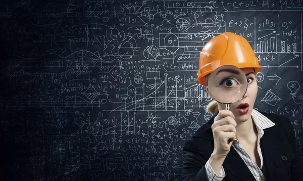 Woman engineer — Stock Photo, Image